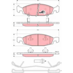 TRW Brake Pads
