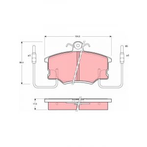 TRW Brake Pads