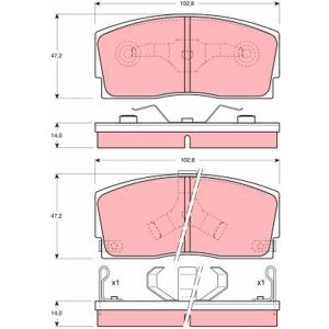 TRW Brake Pads