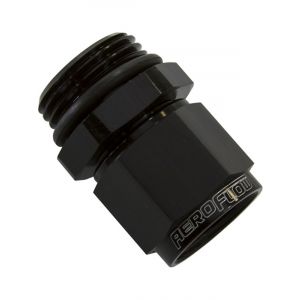 Aeroflow Male -10 ORB to Female -10AN Swivel Adapter Black
