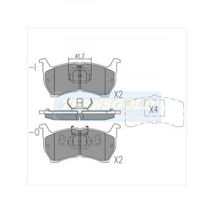Transgold Brake Pads