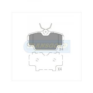 Transgold Brake Pads