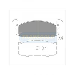 Transgold Brake Pads