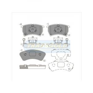Transgold Brake Pads