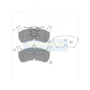 Transgold Brake Pads