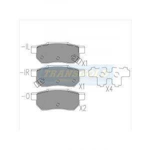 Transgold Brake Pads