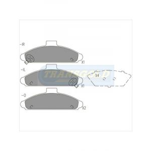 Transgold Brake Pads