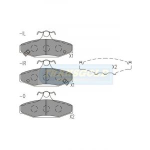 Transgold Brake Pads