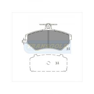 Transgold Brake Pads