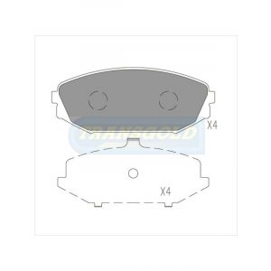 Transgold Brake Pads