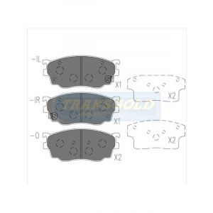 Transgold Brake Pads