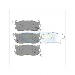 Transgold Brake Pads