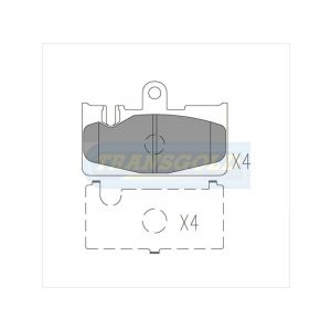 Transgold Brake Pads