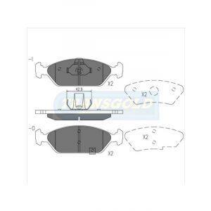 Transgold Brake Pads