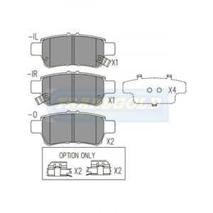 Transgold Brake Pads
