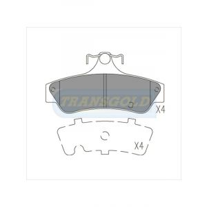 Transgold Brake Pads