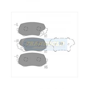 Transgold Brake Pads
