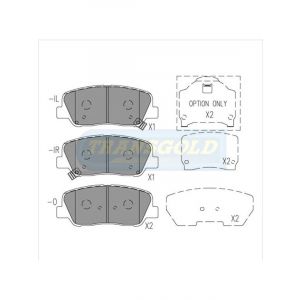 Transgold Brake Pads