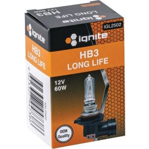 Ignite HB3 Halogen Globe 12V 60W Long Life