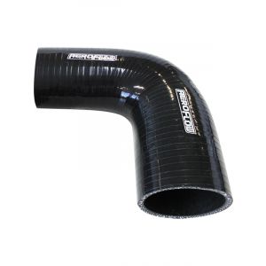 Aeroflow 90 Degree Silicone Hose Reducer 2-1/4