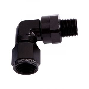 Aeroflow 90 Degree Male NPT to Female Adapter 1/2