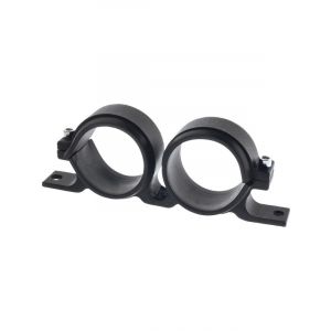 Raceworks Twin Fuel Pump Bracket 60mm Black