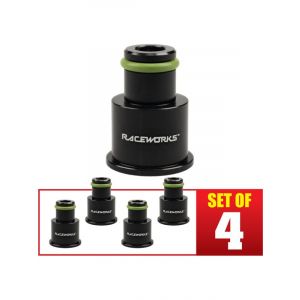 Raceworks Injector Extension 3/4 Full Length 14mm-11mm Pack 4