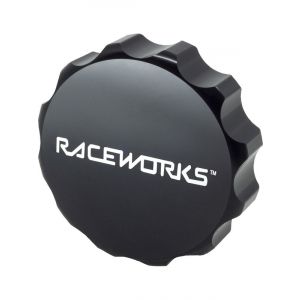 Raceworks Small Radiator Cover & 1.1Bar Cap Black