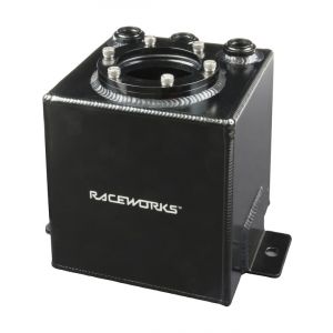 Raceworks 2L Surge Tank Kit Black Suit 044