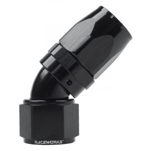 Raceworks Taper Hose End AN12 45 Deg