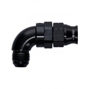Raceworks Male AN8 To 1/2In Tube 90 Deg Adapter