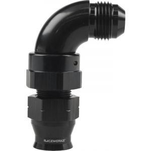 Raceworks Male AN10 To 5/8In Tube 90 Deg Adapter