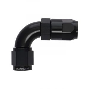 Raceworks PTFE Hose End AN4 90 Deg