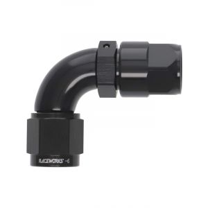 Raceworks PTFE Hose End AN6 90 Deg