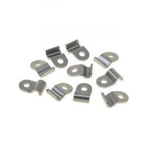 Raceworks AN3 Hard Line Clamps Pack 10
