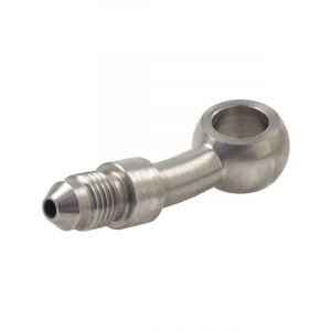 Raceworks 10.2mm Banjo To AN4 Male Flare SS 20Deg