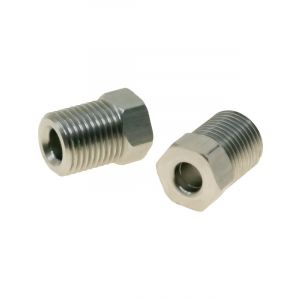 Raceworks Inverted Flare Tube Nut 3/8In-24 Suit 3/16In Pack 2