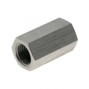 Raceworks M10x1.0 Inverted Flare Union Stainless Steel