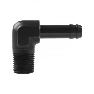 Raceworks Male NPT 1/2In To 1/2In Barb 90 Deg