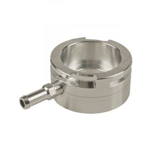 Raceworks Small Billet Aluminium Weld-On Radiator Neck ID 32mm