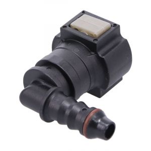 Raceworks Gm Female EFI 90 Deg Adaptor 3/8 Tube To 5/16 Barb