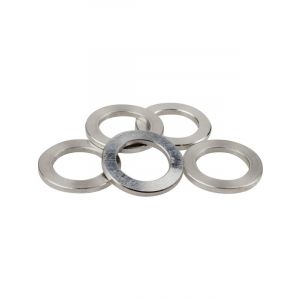 Raceworks Aluminium Washers AN3 Id9.8mm Od15.9mm T1.5mm 5 Pack