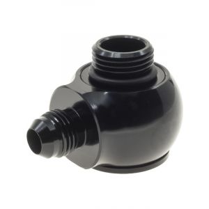 Raceworks Low Profile Banjo Adapter Male Flare AN6 To ORB An8
