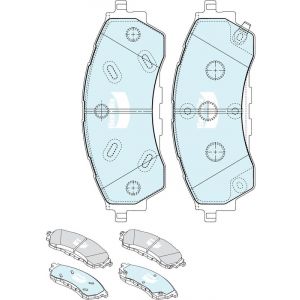 Bendix 4WD Brake Pad