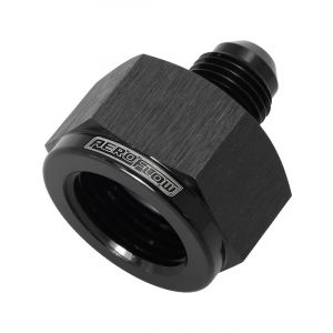 Aeroflow AN Flare Reducer Female/Male -12AN to -10AN Black