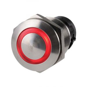 Narva Off/On LED Push Button Switch Red Pack of 1