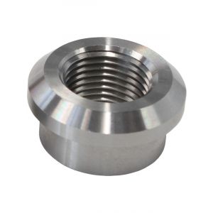 Aeroflow Stainless Steel Weld-On Female NPT Fitting 1/8 Inch NPT