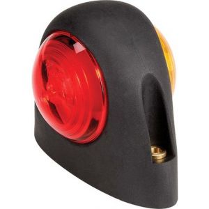 Narva 9–33 Volt Model 31 LED Side Marker Lamp Red/Amber Neoprene Body