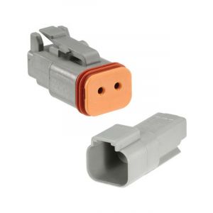 Narva 2 Way Waterproof Deutsch Connector Housing Kit Pack of 2