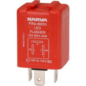Narva 24 Volt 3 Pin LED Electronic Flasher With Pilot